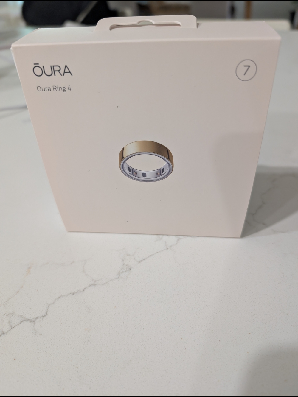Oura Ring 4 - Size 7 Gold Ring. RING ONLY
